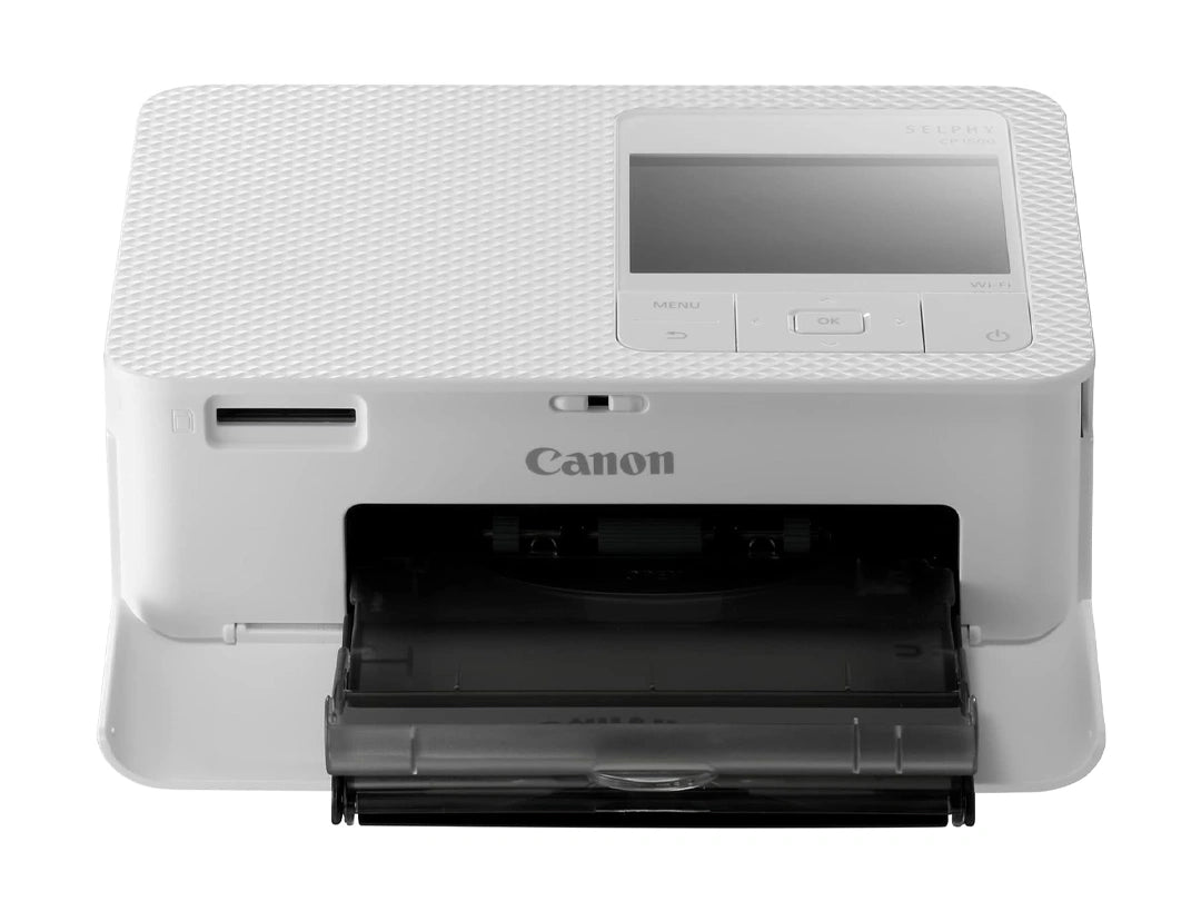 Canon SELPHY CP1500 Wireless Photo Printer - White + RP-108 Ink Paper Set in Qatar Canon SELPHY CP1500 Wireless Photo Printer - White + RP-108 Ink Paper Set in Qatar